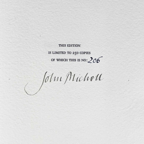 81 - The Old Stones of the Land's End John Mitchell Signed limited edition no.206 of 250, a scarce collec... 