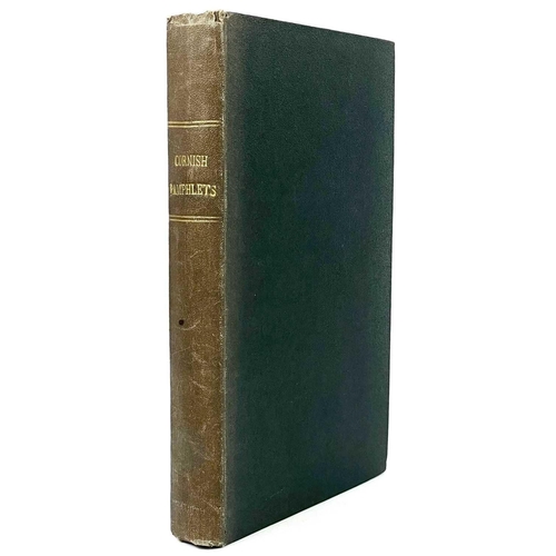 86 - H. Michell Whitely F.G.S. Papers/tracts/booklets bound in one volume. Green hardcovers with gilt let... 