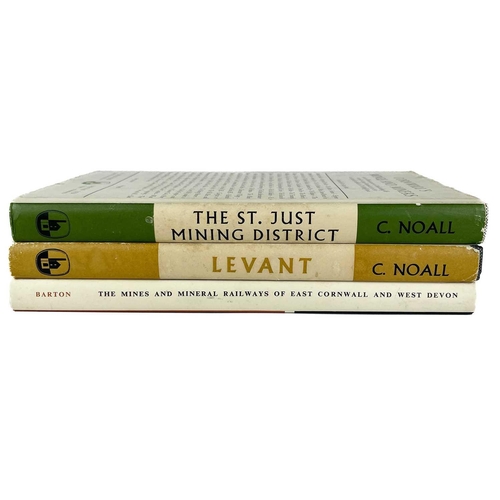 87 - Three works on mining in Cornwall. Cyril Noall. 'Levant. The Mine Beneath the Sea,' first edition, w... 