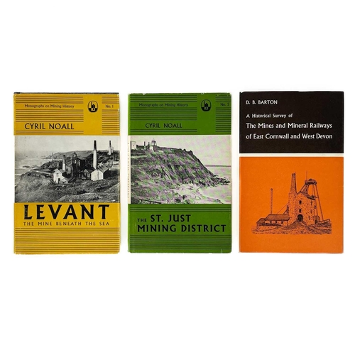 87 - Three works on mining in Cornwall. Cyril Noall. 'Levant. The Mine Beneath the Sea,' first edition, w... 