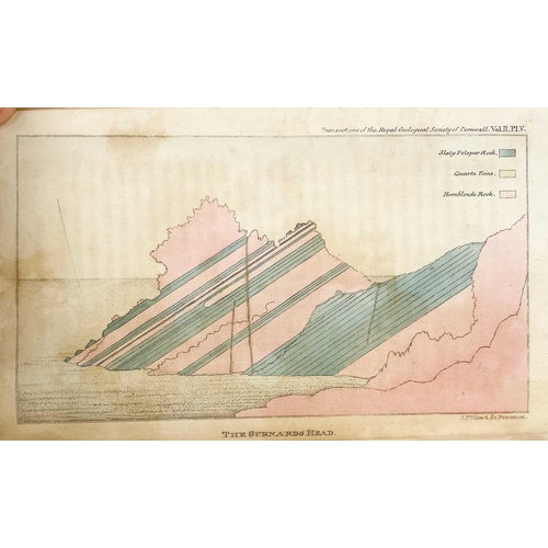 88 - John Forbes M.D. Three works bound in one,1822. 'On the Geology of the Land’s-End District,' first e... 