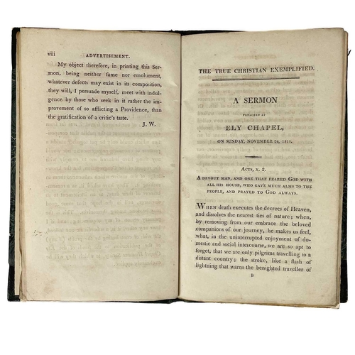 92 - John Wilcox. 'The True Christian Exemplified'. 1811. 'Being the Substance of a Sermon Occasioned by ... 