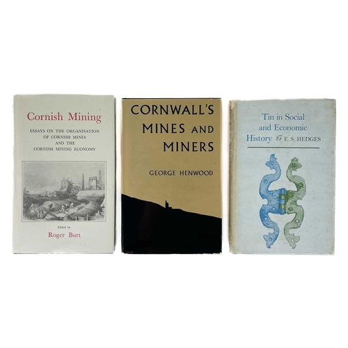 94 - Three works on mining in Cornwall. E. S. Hedges (Director of the Tin Research Council). 'Tin in Soci... 