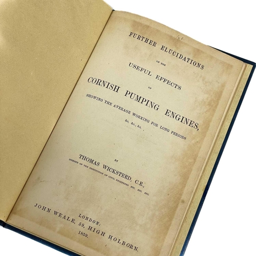 99 - Thomas Wicksteed C.E. 'Further Elucidations of the Useful Effects of Cornish Pumping Engines, Showin... 