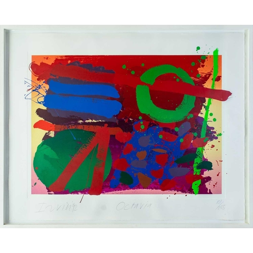 129 - Albert IRVIN (1922-2015) Octavia, 1992  Screenprint Signed, titled and dated '92 Numbered 101/225 Pa... 