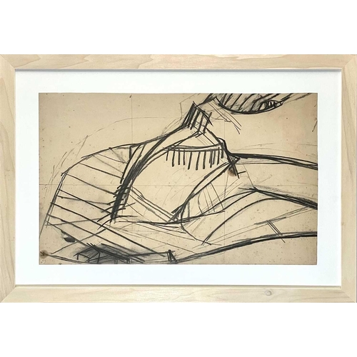 235 - Karl WESCHKE (1925-2005) Kenidjack, c1960s Charcoal on paper Paper size 33 x 53.5cm This drawing is ... 