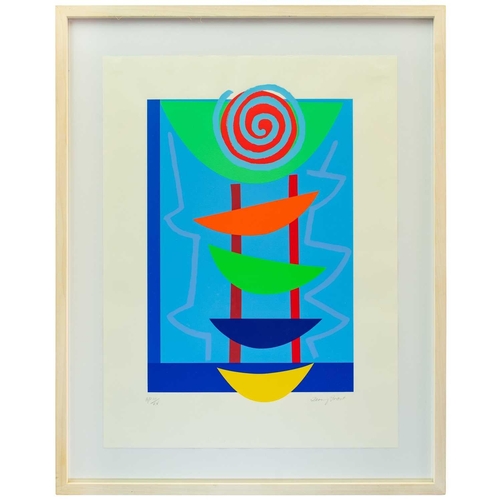 280 - Terry FROST (1915-2003) Orange, Green, Blue Rhythm, 2002 (Kemp 234) Screenprint Signed Artist's Proo... 