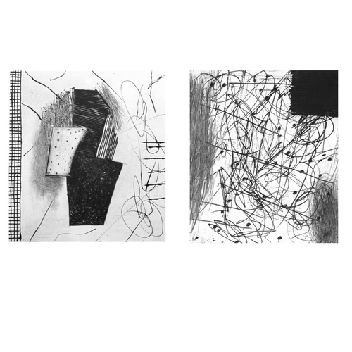 29 - Bryan ILLSLEY (1937) Two etchings from the Hoxton suite, 2005 Each signed and dated Each numbered 3/... 