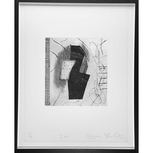 29 - Bryan ILLSLEY (1937) Two etchings from the Hoxton suite, 2005 Each signed and dated Each numbered 3/... 