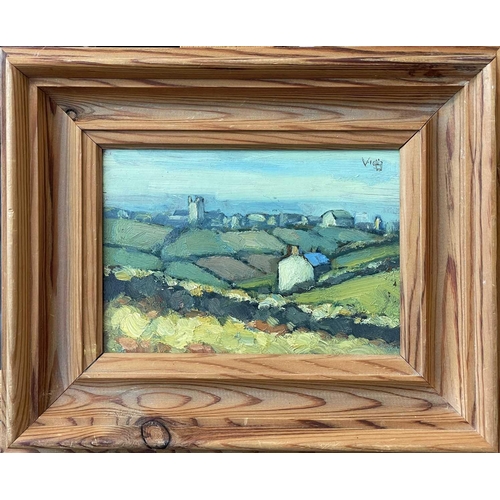 307 - Bob VIGG (1932-2001) St Just Oil on board, signed, 11.5 x 16.5cm.