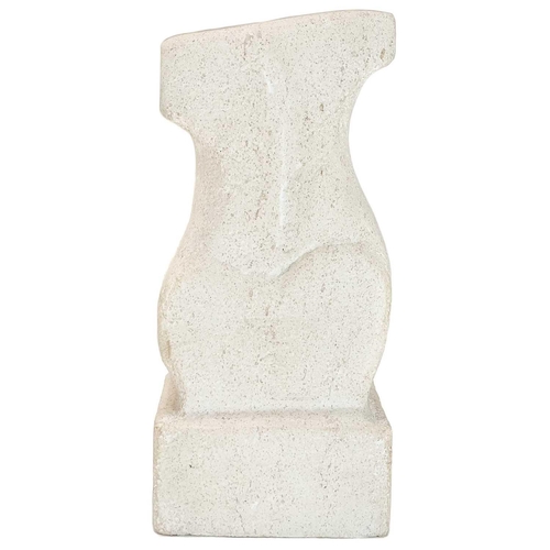 312 - Paul BENYOVITS (1964) Torso 1 French limestone Initialled to the base Height 18cm