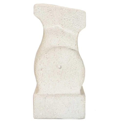 312 - Paul BENYOVITS (1964) Torso 1 French limestone Initialled to the base Height 18cm