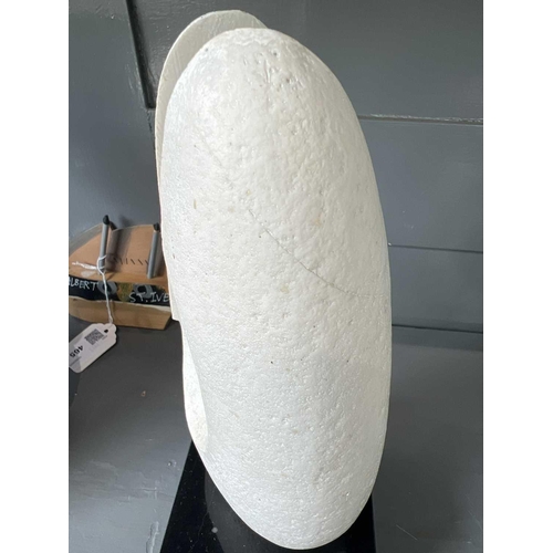 313 - Seamus MORAN Untitled Sculpture  Resin and dolomite on marble base Artist's Proof Height 25cm This s... 