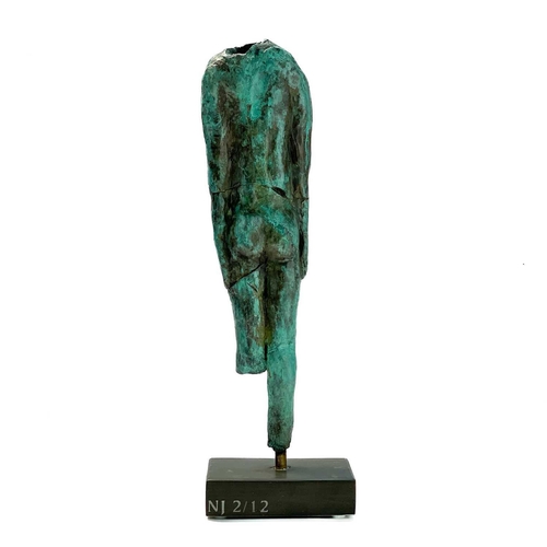 361 - Nicolas JOYCE (1959) Standing Form, 2014 Bronze with green patina on slate base Initialled and numbe... 