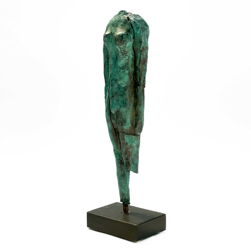 361 - Nicolas JOYCE (1959) Standing Form, 2014 Bronze with green patina on slate base Initialled and numbe... 