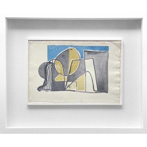 446 - Reginald James LLOYD (1926-2020) Abstract, 1962 Watercolour Signed and dated 1962 19 x 28.5cm This w... 