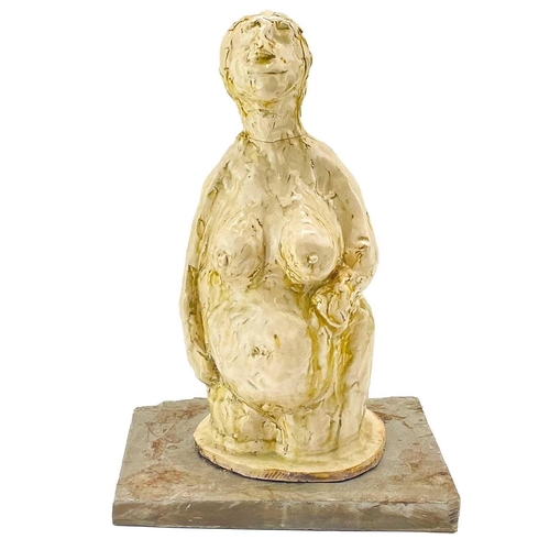 467 - Julian DYSON (1936-2003) Nude Figure Ceramic, signed and dated '00, height 31cm.