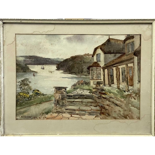 479 - Sidney James BEER (1875-1952) The Helford River Watercolour, signed, inscribed and dated '80, 23 x 3... 