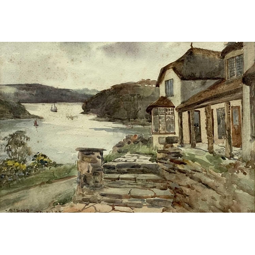 479 - Sidney James BEER (1875-1952) The Helford River Watercolour, signed, inscribed and dated '80, 23 x 3... 