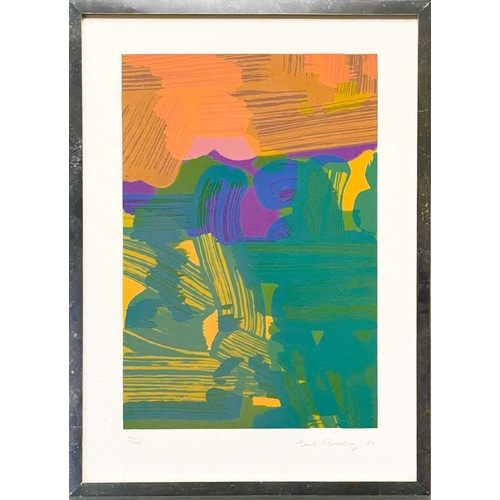 503 - Bob CROSSLEY (1912-2010) Untitled (1980) Screenprint, signed and dated '80, numbered 14/100, image s... 