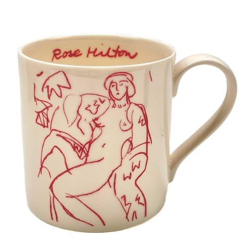 53 - Rose HILTON (1931-2019) Val Mug Limited edition mug produced for Newlyn School of Art, in original b... 