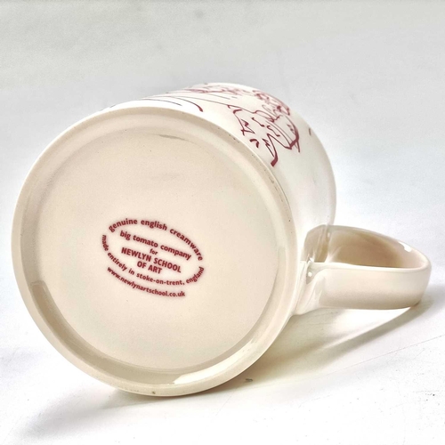 53 - Rose HILTON (1931-2019) Val Mug Limited edition mug produced for Newlyn School of Art, in original b... 