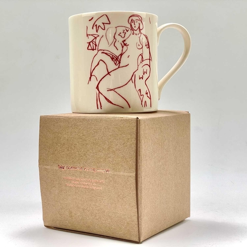 53 - Rose HILTON (1931-2019) Val Mug Limited edition mug produced for Newlyn School of Art, in original b... 