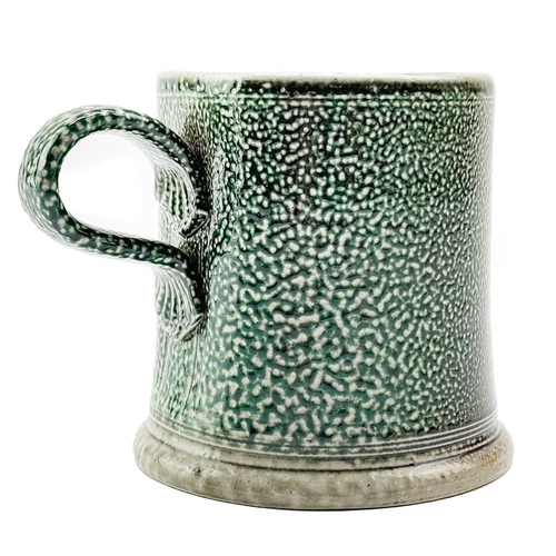 557 - Steve HARRISON (XX-XXI) Salt Glazed Mug Stoneware, impressed makers mark, dated 2000, height 9.5cm.