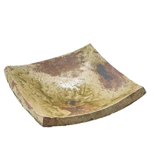 577 - Janet LEACH (1918-1997) Square Bowl Stoneware, impressed personal and Leach Pottery mark to base, 31... 