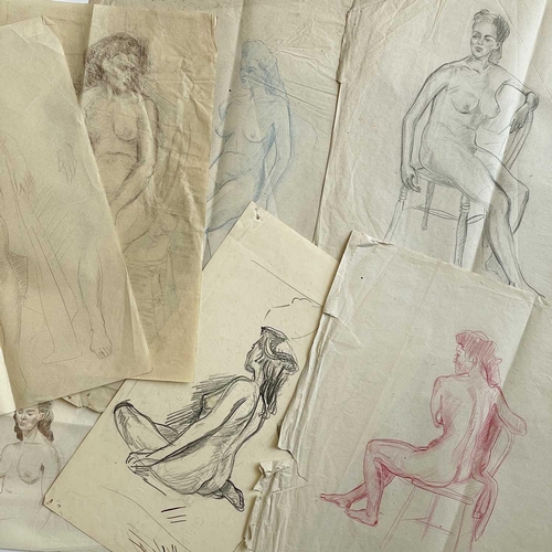 604 - Marion Grace HOCKEN (1923-1987) Life Studies A portfolio