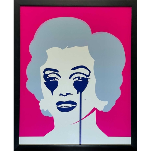 623 - PURE EVIL (1968) Marilyn Monroe Screen print, 83 x 66cm.