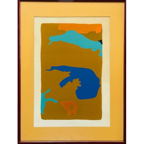 680 - Eric MALTHOUSE (1914-1997) Waltz Screenprint, signed, inscribed and dated '70, numbered 15/20, image... 