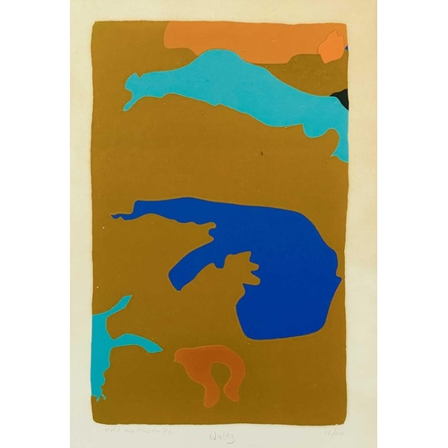 680 - Eric MALTHOUSE (1914-1997) Waltz Screenprint, signed, inscribed and dated '70, numbered 15/20, image... 