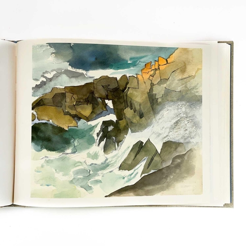 768 - 'Around The Penwith watercolours by Ken Symonds' Published 1995 by St. Ives Printing and Publishing ... 