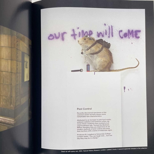 777 - Banksy: Wall and Piece Published by Century, 2005.