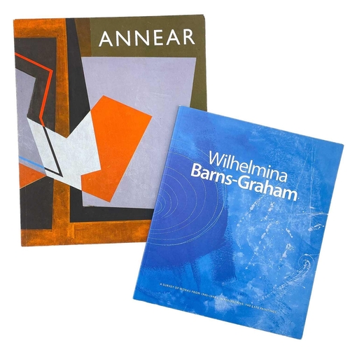 785 - Two publications Wilhelmina Barns-Graham. Exhibition Catalogue. Art First, 2014. Annear. Exhibition ... 