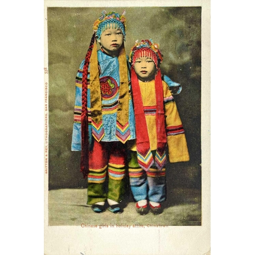 125 - A collection of Chinese and Hong Kong postcards, early 20th century. Two hundred and fifty postcards... 