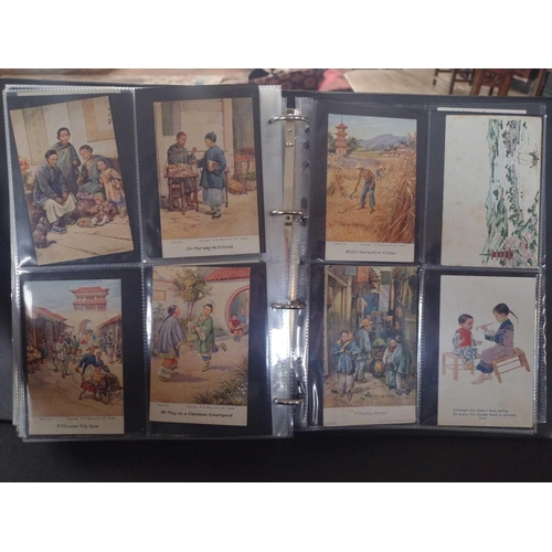 125 - A collection of Chinese and Hong Kong postcards, early 20th century. Two hundred and fifty postcards... 