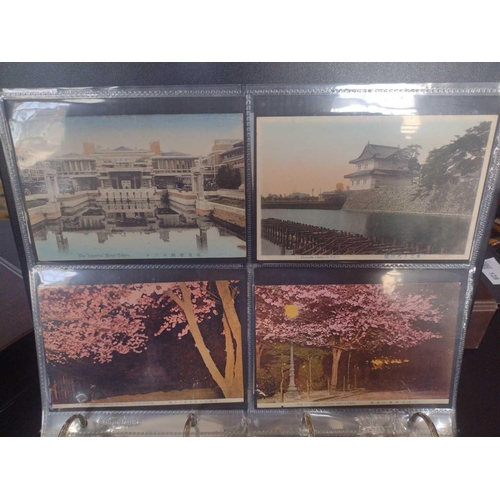126 - A collection of Japanese postcards, early 20th century. Two hundred and sixty seven Japanese postcar... 