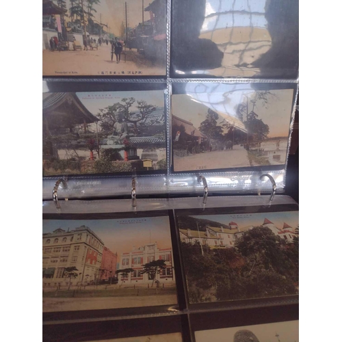 126 - A collection of Japanese postcards, early 20th century. Two hundred and sixty seven Japanese postcar... 