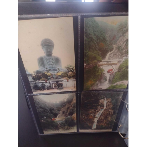 126 - A collection of Japanese postcards, early 20th century. Two hundred and sixty seven Japanese postcar... 