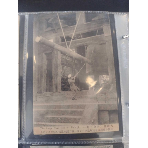 126 - A collection of Japanese postcards, early 20th century. Two hundred and sixty seven Japanese postcar... 