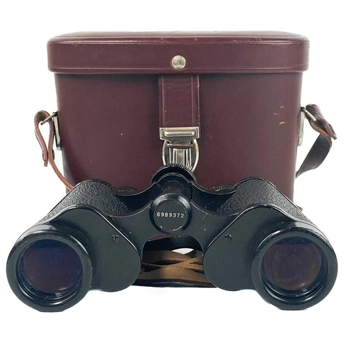 203 - A pair of Zeiss 8 X 30 binoculars. In leather carry case.