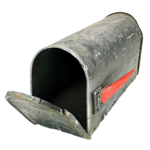 270 - An American mailbox by Steel City Corp Youngstown. Height 28cm width 16cm depth 48cm.