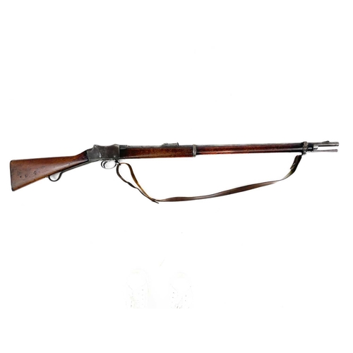 273 - An Enfield Martini-Henry Mark IV Class I Long Lever Single Shot Service Rifle. The 82.5cm round stee... 