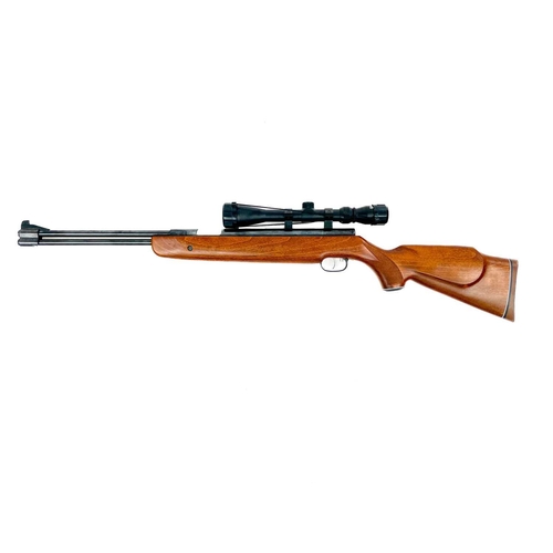 292 - A Weihrauch HW77 .22 calibre underlever air rifle. Serial number 1778011, fitted a Nikko Sterling 4-... 