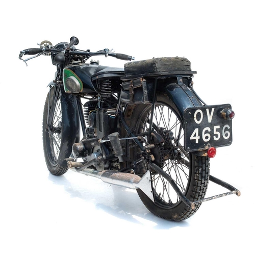 402 - A 1931 New Imperial “3.50 h.p. Light Tourist Model 2” 350cc motorcycle. Registration number OV 4656 ... 