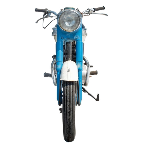 405 - A 1966 Triumph 3TA 350cc twin-cylinder motorcycle. Registration number HCV 37D  Frame number 3TAH455... 