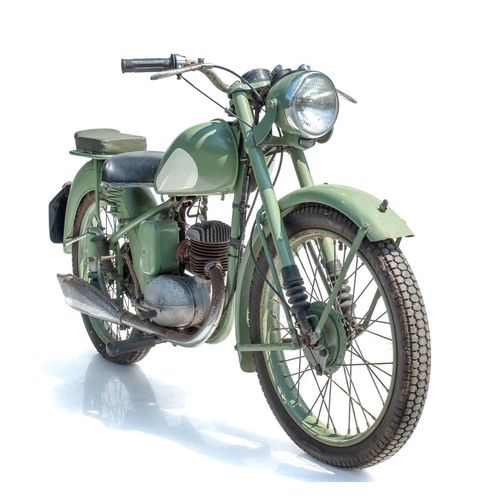 406 - A BSA Bantam D1 125cc motorcycle. Registration number LAS 923  Frame number BDS25683 Engine number B... 