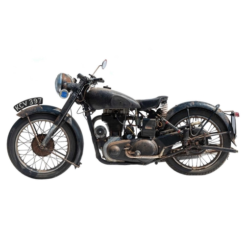 407 - A Norton Model 18 500cc motorcycle, circa 1947. Registration number KCV 397 Frame number 13055N4 Eng... 